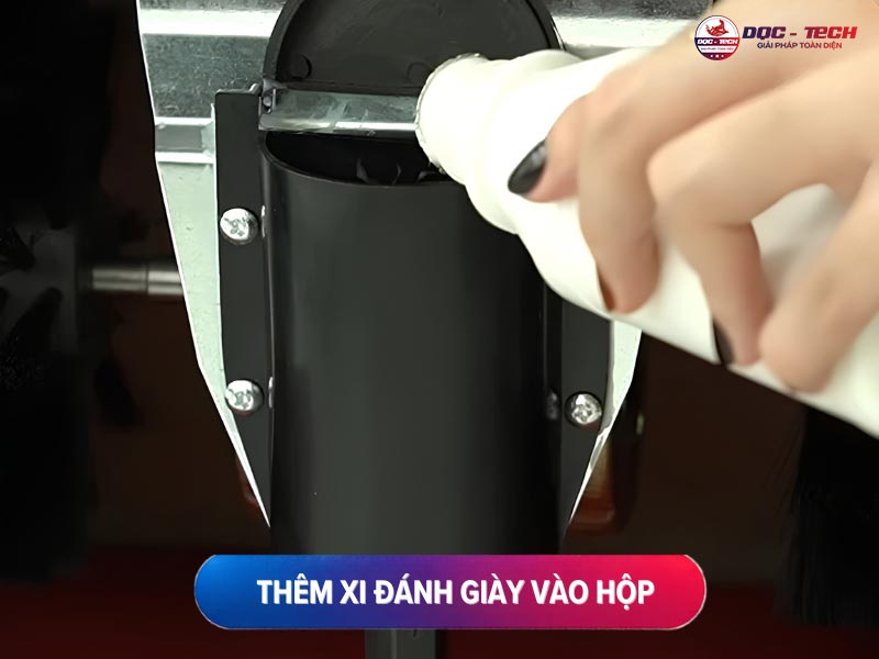 Sử dụng máy đánh giày SHN - M2
