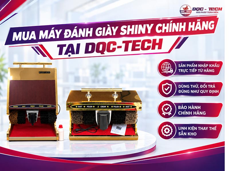 Máy đánh giày Shiny chính hãng tại DQC-TECH