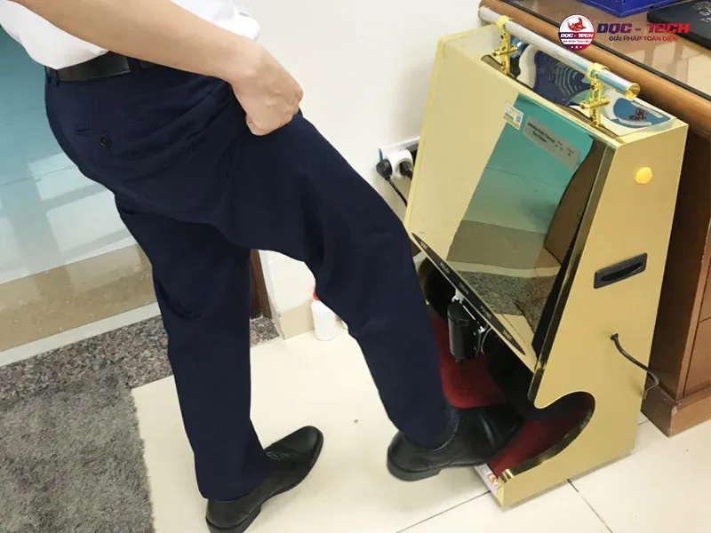 Thiết kế máy đánh giày hiện đại