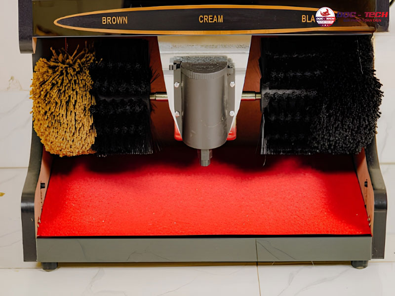 Máy đánh giày tự động cho công sở Kumisai KMS-10 4 chổi thông minh