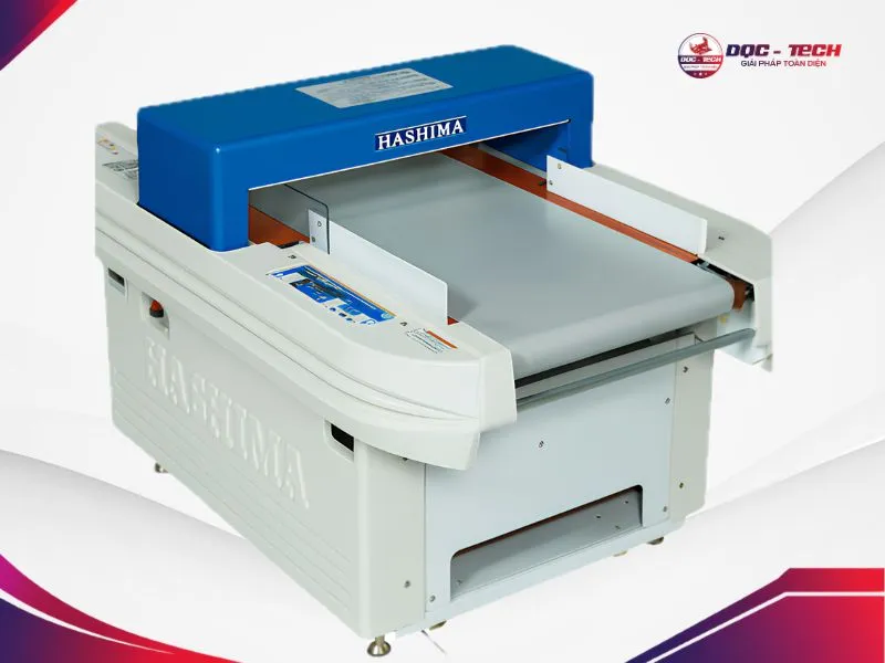 Máy dò kim loại băng tải Hashima HN-870C-120 chuẩn Nhật