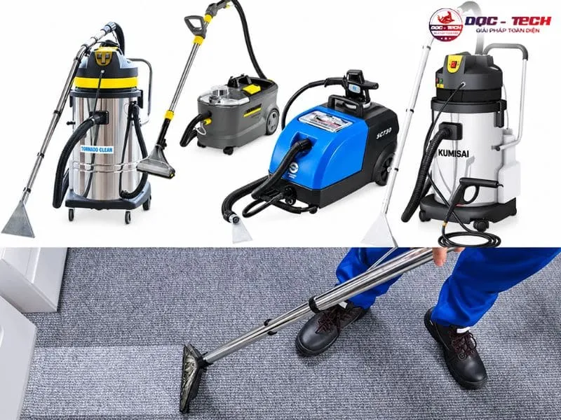 Mặt giặt thảm làm sạch sâu bề mặt thảm