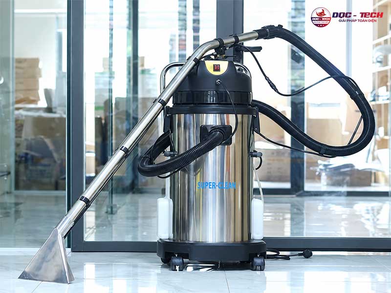 Supper Clean LC 401SC với thiết kế 2 hệ thống phun - hút chuyên biệt