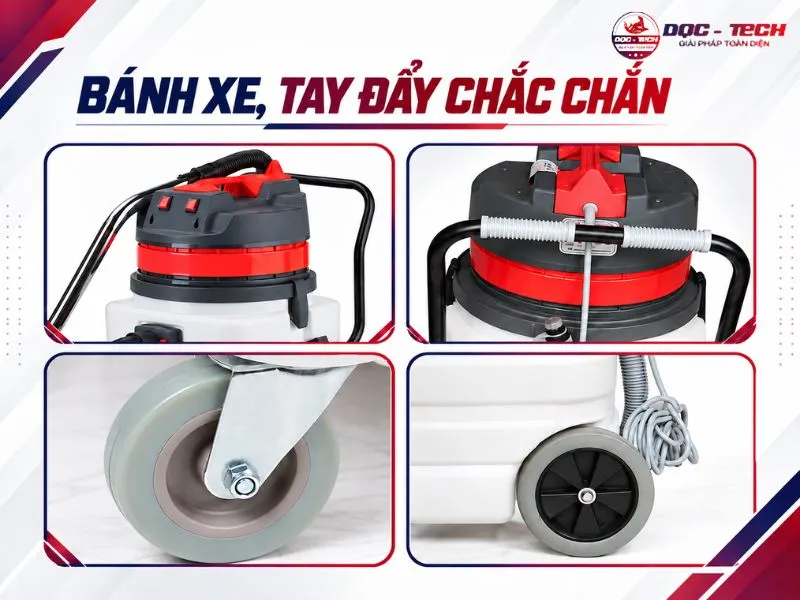 Kết cấu thiết bị hút bụi Camry chắc chắn