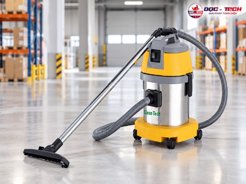 Máy hút bụi khô ướt 1200W Clean Tech CT 115 bán chạy nhất