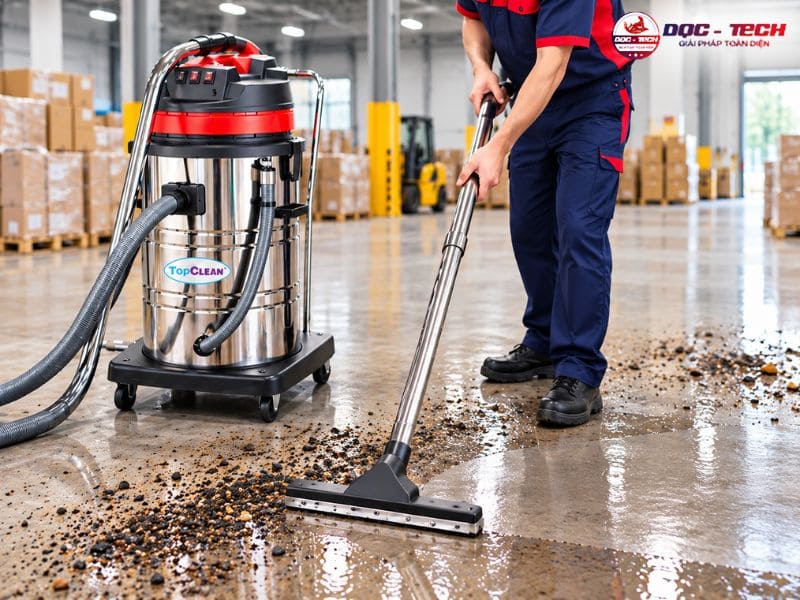 Máy hút bụi 80l TopClean TS 80-3 được săn đón nhiều hiện nay