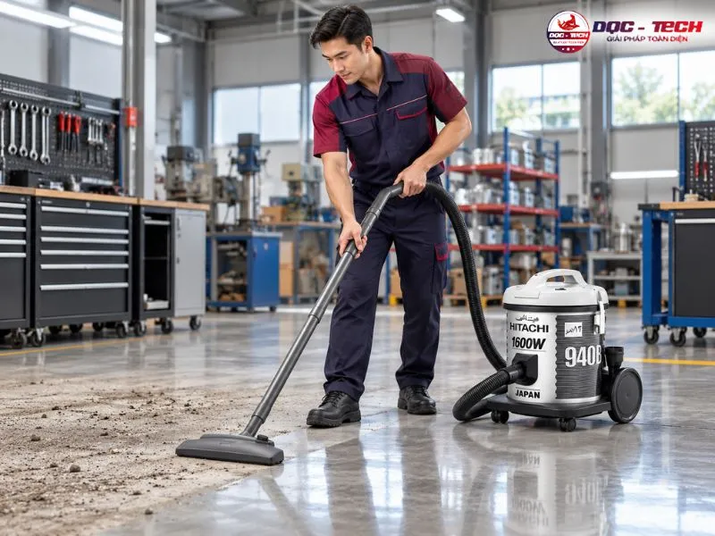 Máy hút bụi nhà xưởng 15L Hitachi CV-940Y được săn đón hiện nay