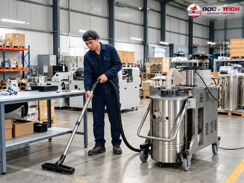 Máy hút bụi Kumisai KMS 01 chịu nhiệt lên đến 300 độ C