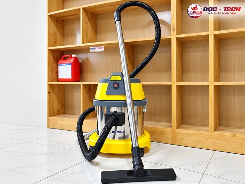 Máy hút bụi công nghiệp 15L Kumisai KMS 15A cao cấp