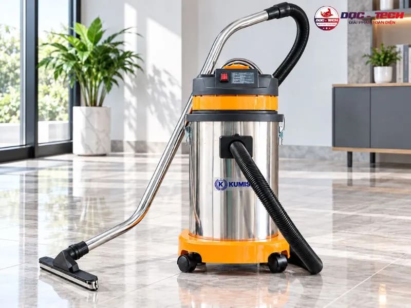Máy hút bụi công nghiệp dưới 2 triệu Kumisai KMS30 xử lý mọi bụi bẩn