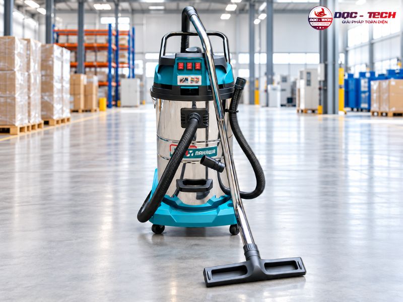 Máy hút bụi công nghiệp 80L Nakawa NK-VC5180 top 1 thị trường