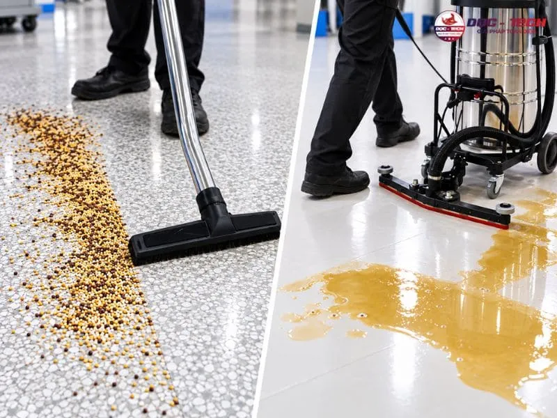Thiết bị hút bụi Kumisai 380T xử lý nhanh bụi khô, chất lỏng