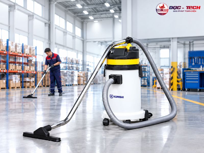 lý do máy hút bụi công nghiệp 1600W chạy lực hút yếu dần