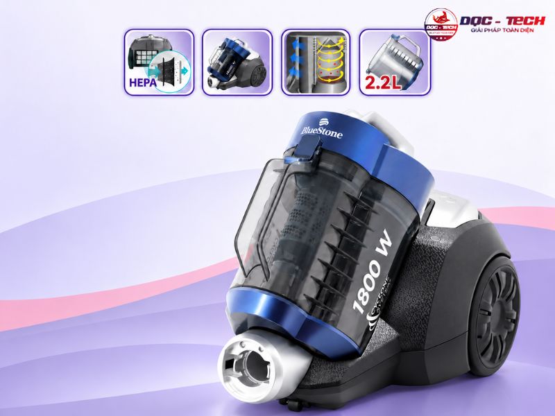 Máy hút bụi nhà máy 1800W Bluestone VCB 8068 bán chạy
