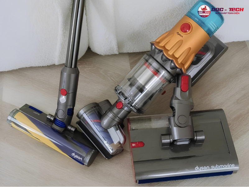Máy hút bụi không ồn Dyson V12S Detect Slim Submarine