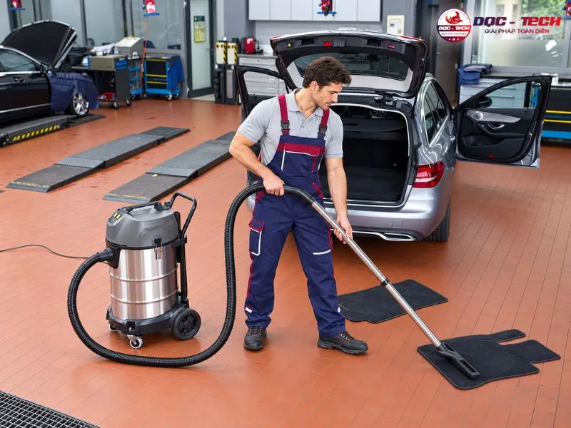 Thiết bị hút bụi cũ thường bị hụt lực