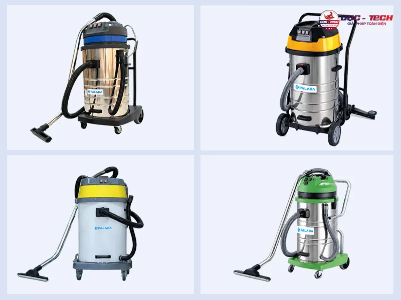 máy hút bụi nhà xưởng palada đa dạng dung tích