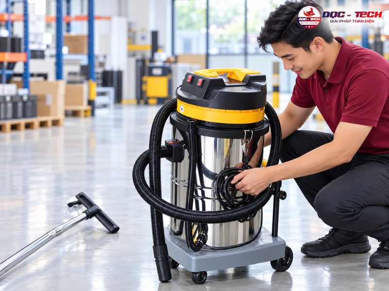 Máy hút bụi quá nóng do vận hành liên tục trong nhiều giờ