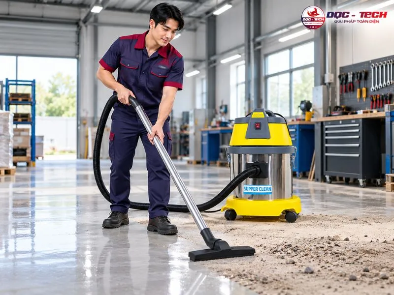 Máy hút bụi 15L Supper Clean AS 15 bán chạy nhất