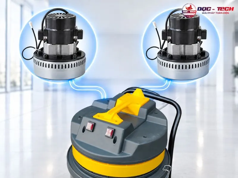 Máy hút bụi Kumisai KMS60H-Hepa công suất 2400W