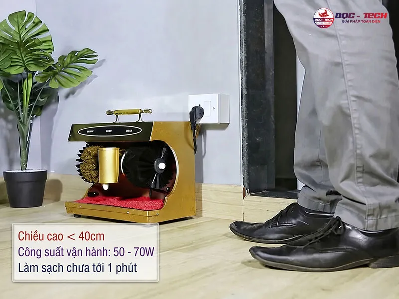 Máy đánh giày mini trong gia đình