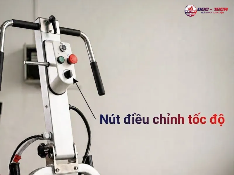 Máy mài sàn bê tông ASL600-T1 (B) chỉnh được tốc độ