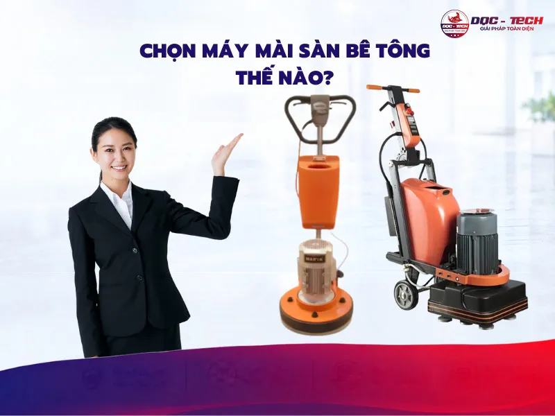 Máy mài sàn: cách chọn