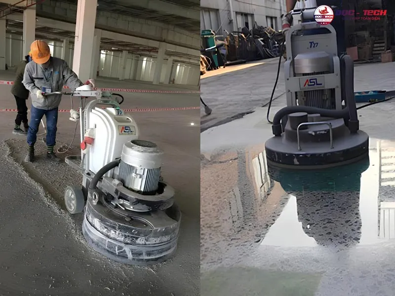 Máy mài sàn: hiệu suất cao