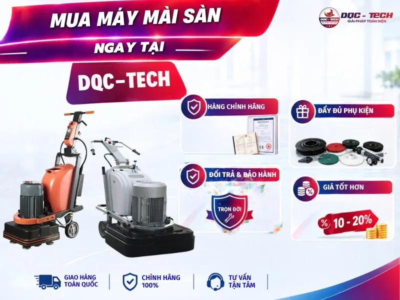 Máy mài sàn: nơi bán