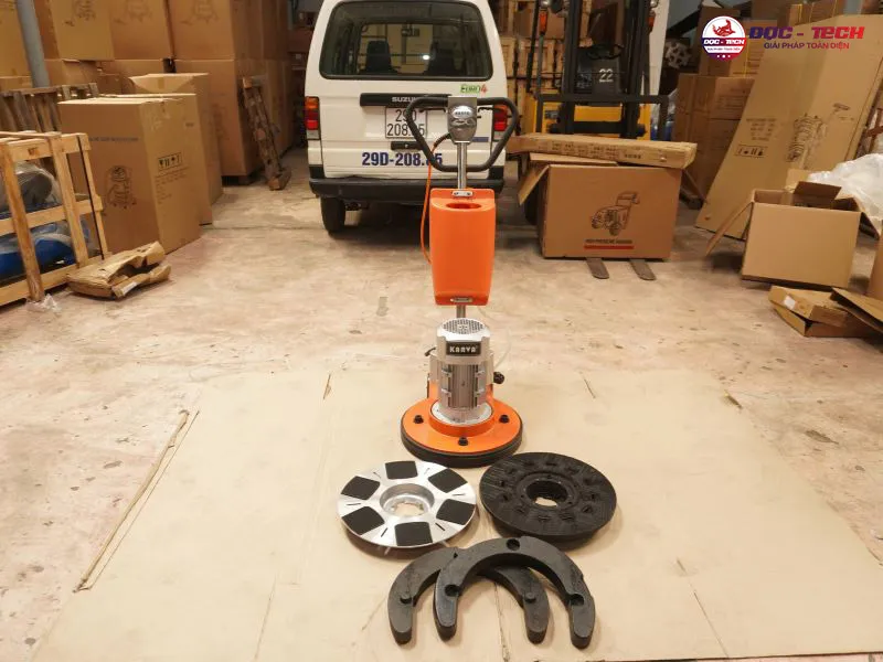 Máy mài sàn tạ công nghiệp Karva KVG-17F khung máy