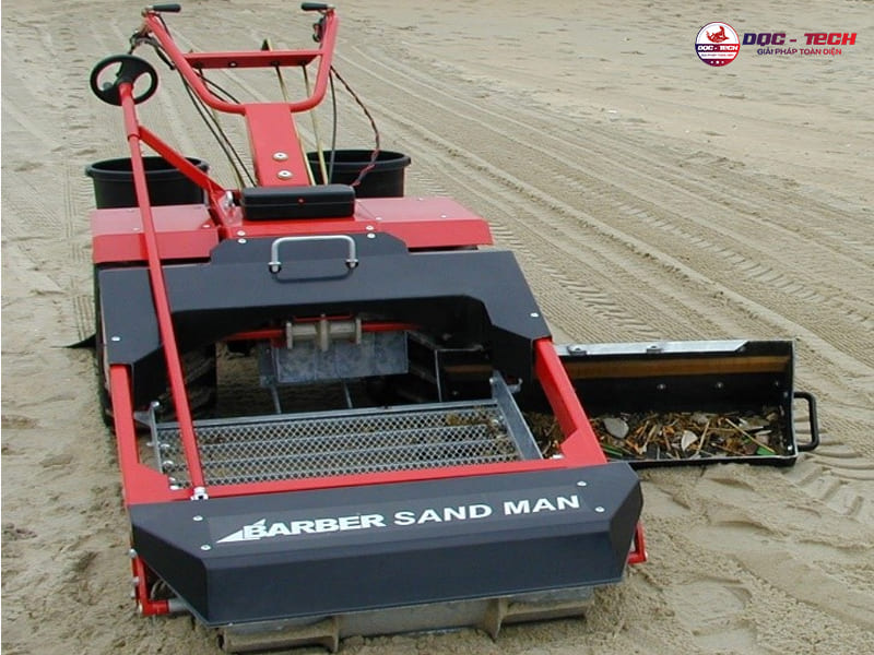 máy quét rác Sand Man 850 giúp xử lý các loại rác nhỏ