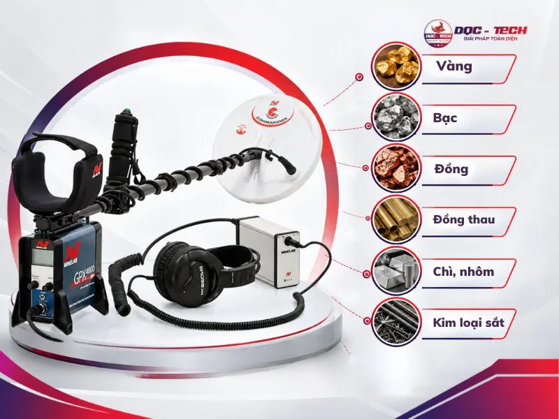 Ứng dụng thực tiễn của máy dò vàng GPX 4800