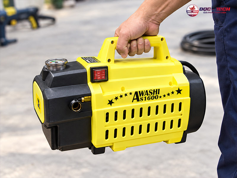 thiết kế Máy rửa xe Awashi