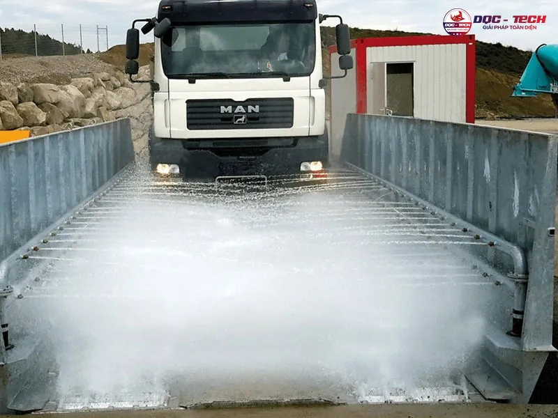 Máy rửa xe công trình hiệu quả Máy rửa xe công trình hiệu quả