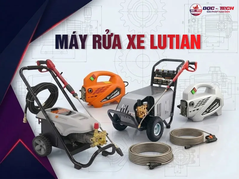 máy rửa xe Lutian cao áp