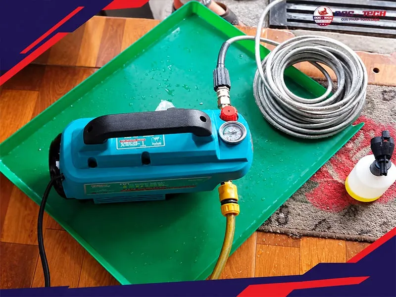 Máy rửa xe Tmax chạy bao lâu thì nên cho nghỉ?