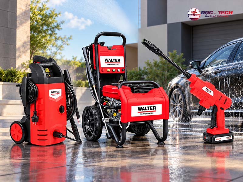 Máy rửa xe WALTER