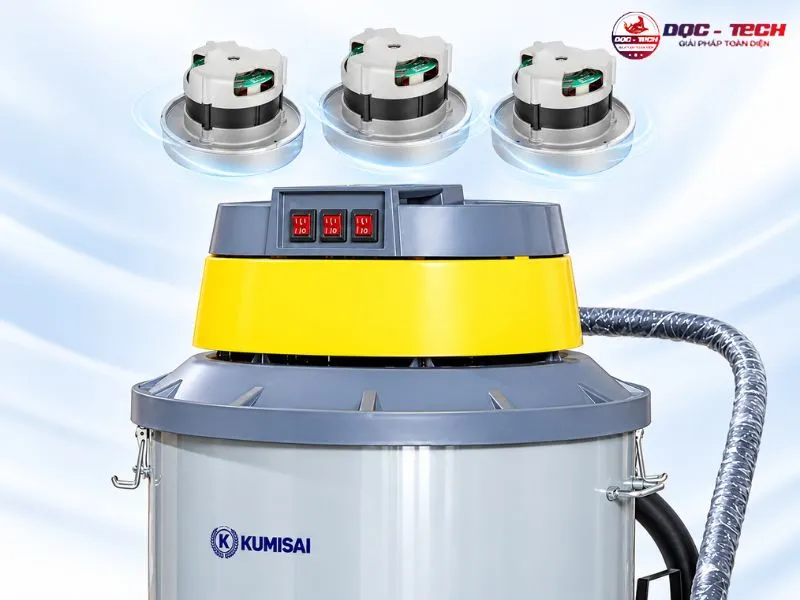 Thiết bị sở hữu tổng công suất 3000W mạnh mẽ, vượt trội