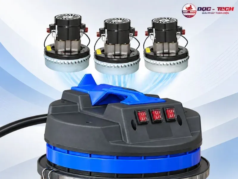 Model Palada thiết kế 3 motor hoạt động độc lập