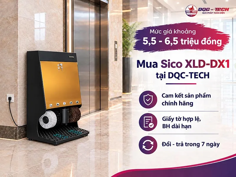 Giá máy đánh giày Sico XLD-DX1