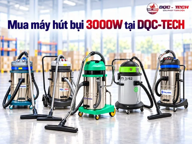 Mua máy hút bụi công nghiệp giá rẻ tại DQC-TECH