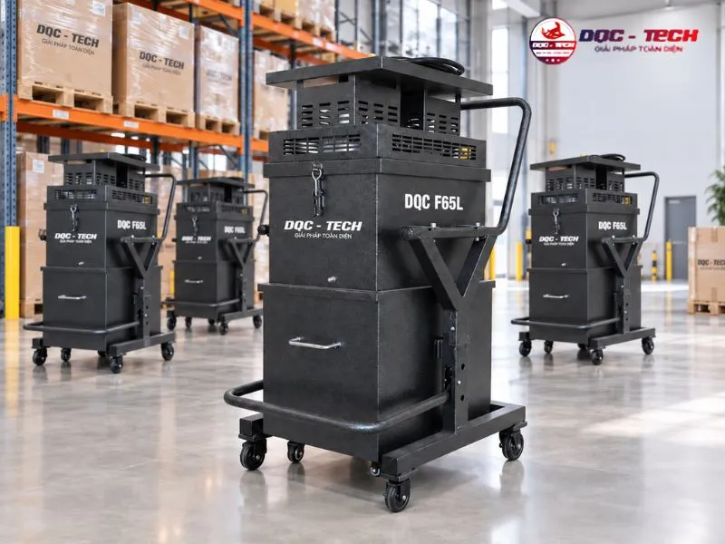 Mua máy hút bụi công nghiệp công suất lớn DQC Tech F65L tại DQC-TECH