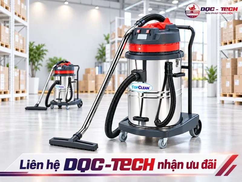 Mua máy hút bụi TopClean TC 70S nhận ngàn ưu đãi hấp dẫn