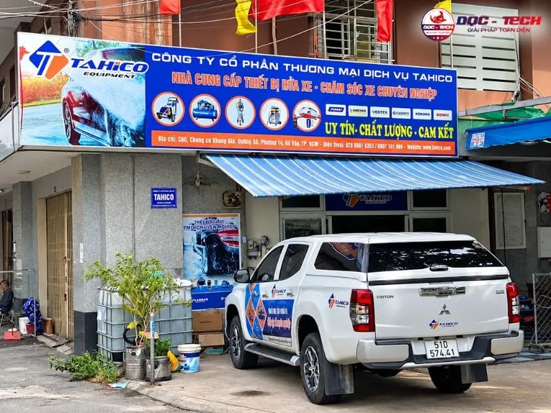 Tahico - Đơn vị bán máy hút bụi công nghiệp cũ uy tín