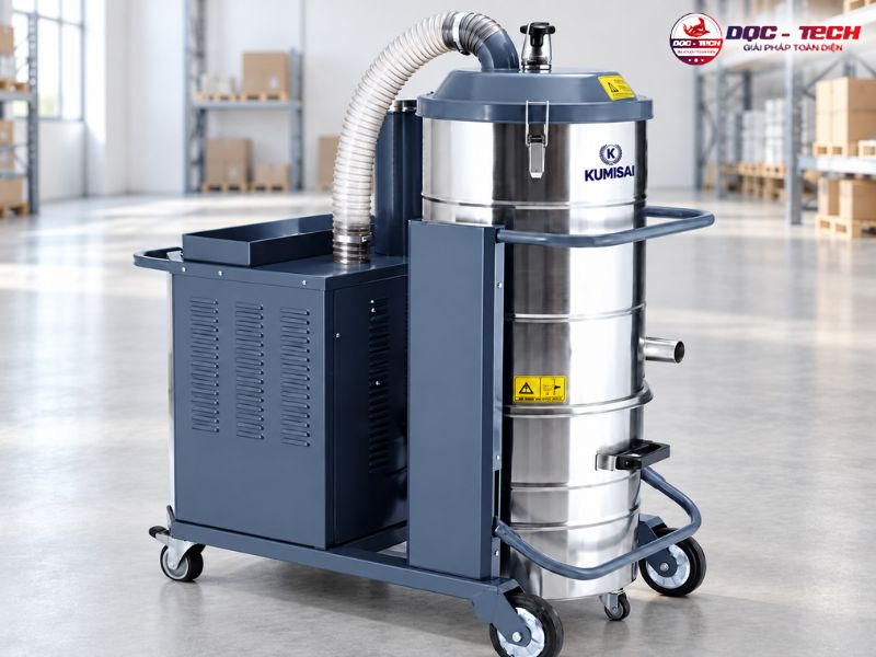 Mua máy hút bụi công suất lớn Kumisai KMS 75VZ chính hãng tại DQC-TECH