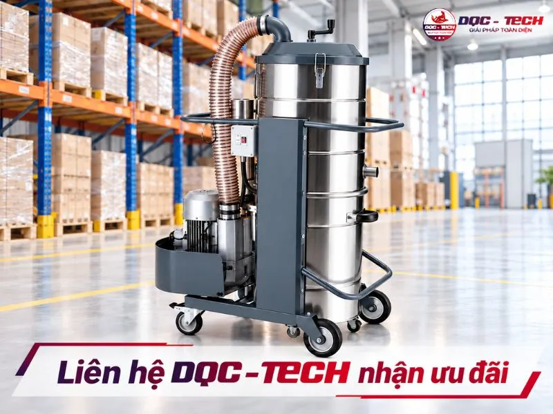 Mua máy hút bụi công nghiệp Kumisai KMS40J giá rẻ tại DQC-TECH