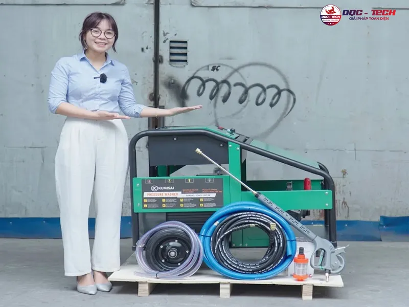 Địa chỉ bán máy phun rửa Kumisai KMS-350/15 chính hãng, giá tốt