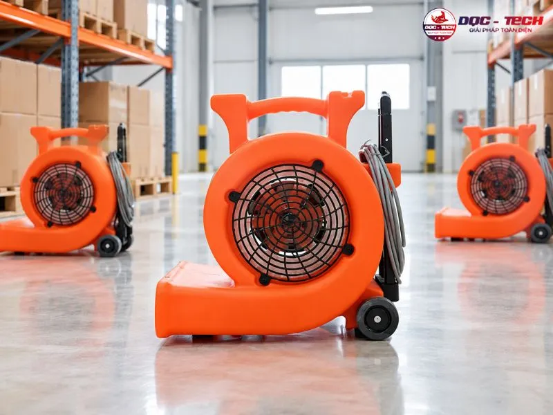 Mua quạt sấy thảm sàn Kumisai BF 535 tại QDC-TECH