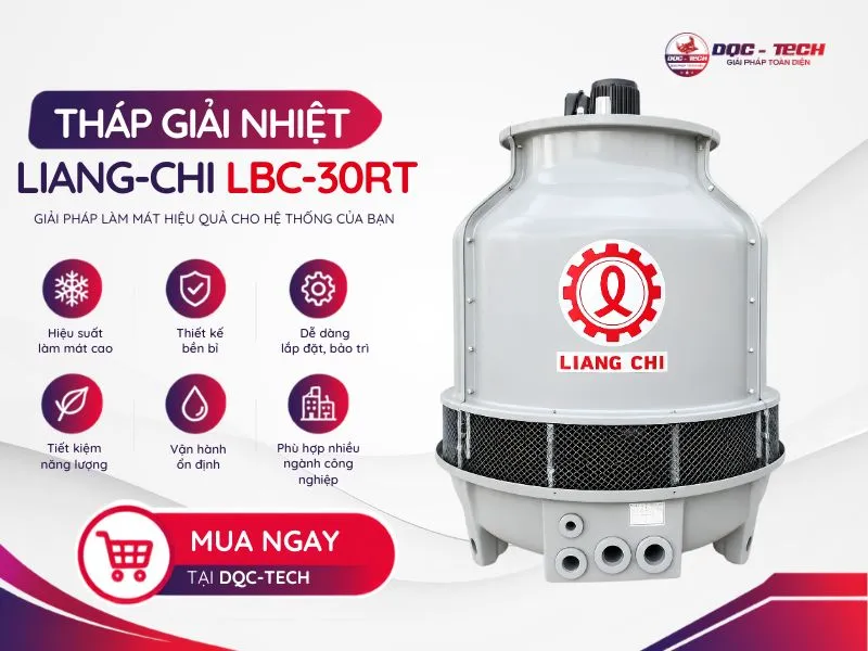 Mua tháp hạ nhiệt Liang Chi LBC-30RT tại DQC-TECH