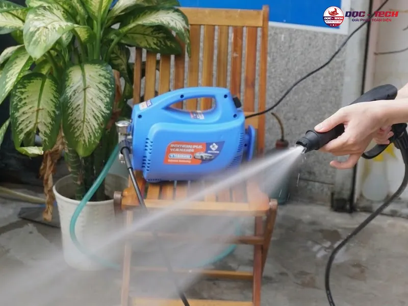 Nguyên lý máy rửa xe gia đình 
